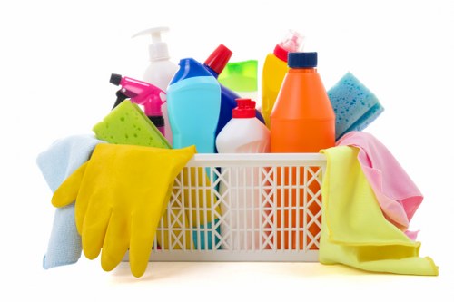 Professional cleaning of office reception and work areas in Surrey