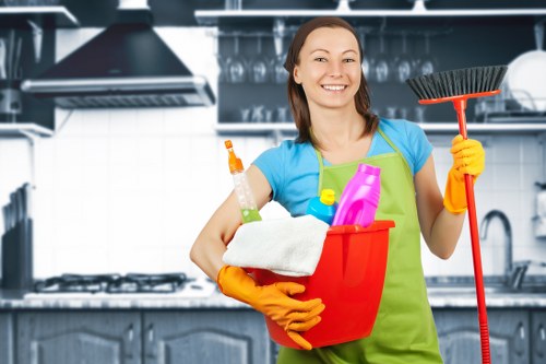 Accessible Cleaners Surrey website on a screen with assistive technology support