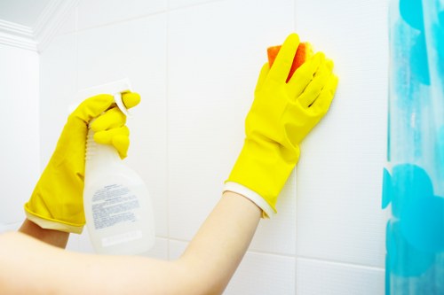 Turnover cleaning for a furnished Surrey rental property before new guests arrive