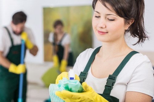 Detailed post-renovation cleaning in Surrey for a newly finished room
