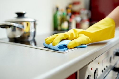 Professional end of tenancy cleaning in a Surrey apartment