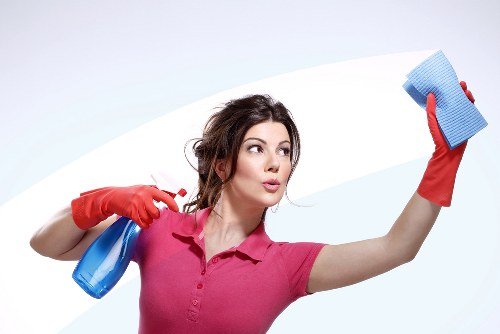 Commercial deep cleaning for an office space in Surrey